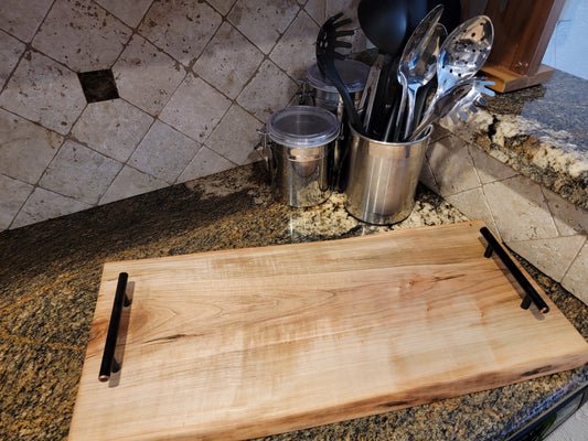 Live Edge Maple Charcuterie Board & Serving Tray